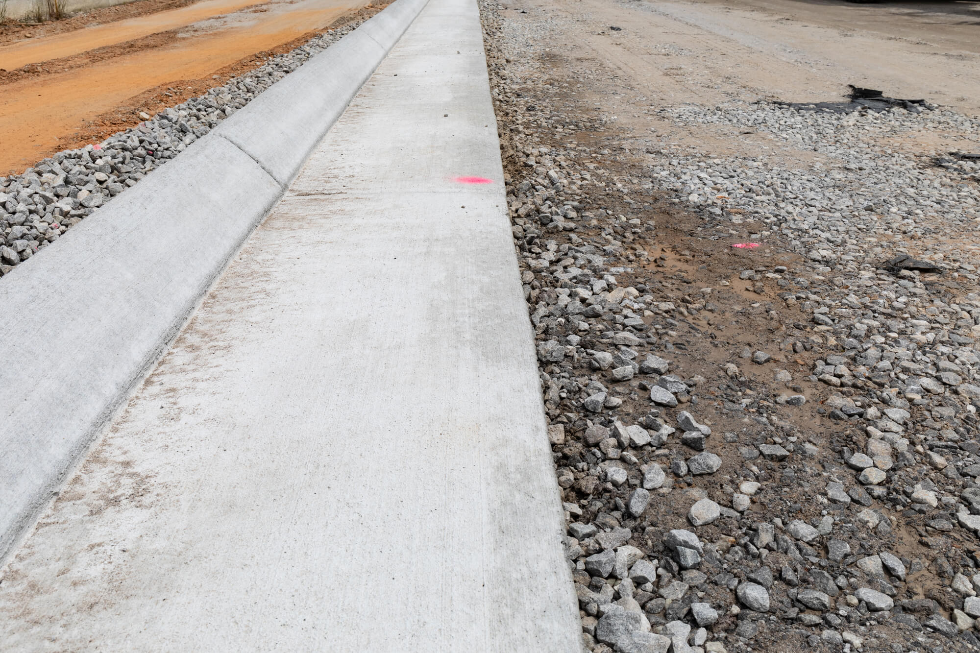 Road Water Gutters - Big Easy Concrete