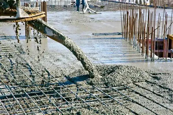 concrete pouring